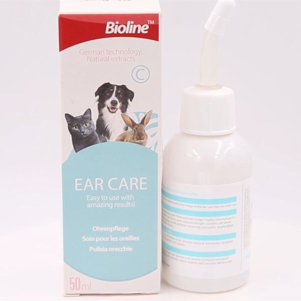 Bioline Dog Ear Cleaning Drops,Dog Ear Cleaner For Daily Ear Care ...